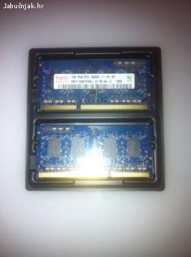 2x Hynix 1gb DDR3 SO-DIMM PC3-8500 1066mhz