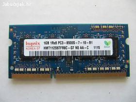 DDR3 Hynix 1GB 2Rx16 PC3-8500S-7-10-A1 2x1gb