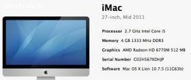 iMac 27" Mid 2011