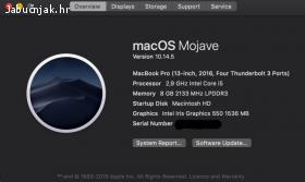 macbook pro 13, touchbar, late 2016