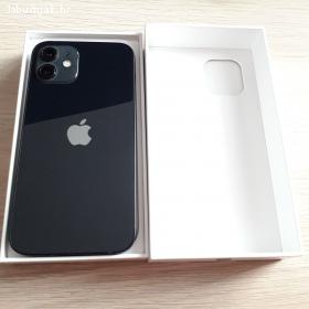 iPhone 12 128GB crni, savršeno stanje, račun, garancija
