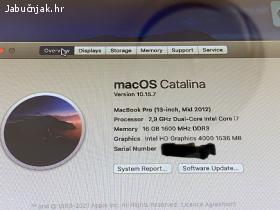 Prodano: Macbook Pro 13” Mid 2012 iCore i7 16/240