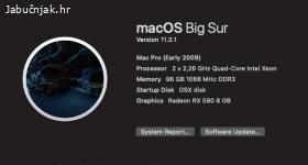 Mac Pro (Early 2009) verzja 5.1 (Upgrade sa 4.1)