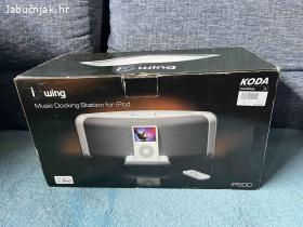 KODA iP500 Music Station (Dock) For iPods 2x15W, daljinski